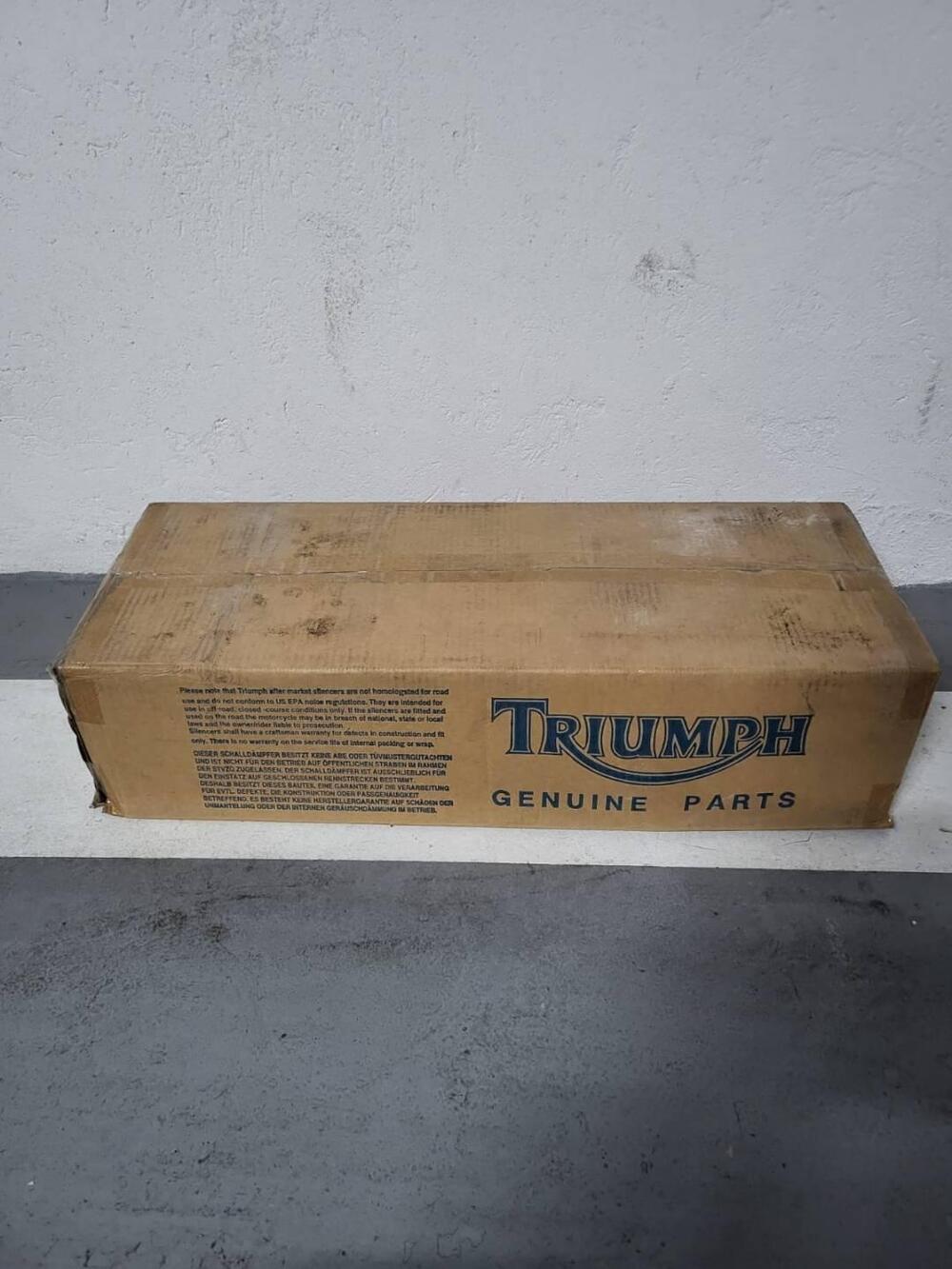 Scarichi ORIGINALI Triumph Bonneville T100 Carbs (4)