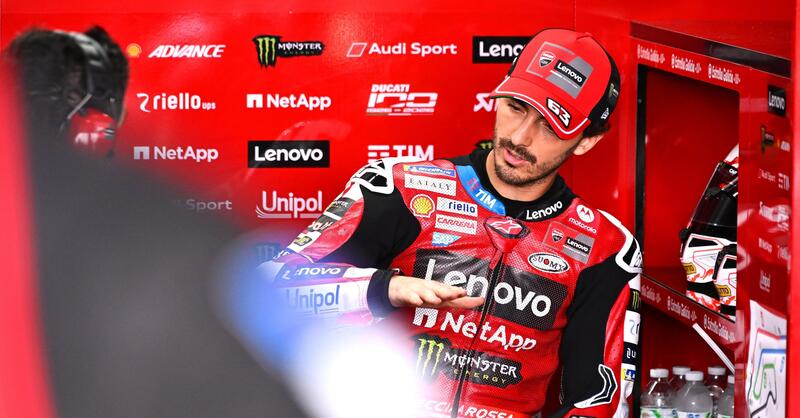 MotoGP 2026. GP di Thailandia. Pecco Bagnaia, sabato difficile: "In Q1 non ho fatto un bel giro,  ci sto mettendo pi&ugrave; del dovuto a adattarmi alla situazione"
