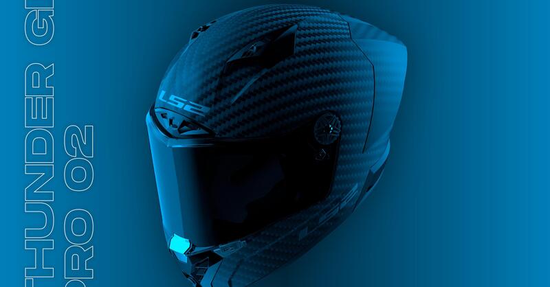 LS2 ottiene l'omologazione FIM FRHPhe-02 per i modelli in carbonio Thunder GP Pro 02 e X-Force Pro