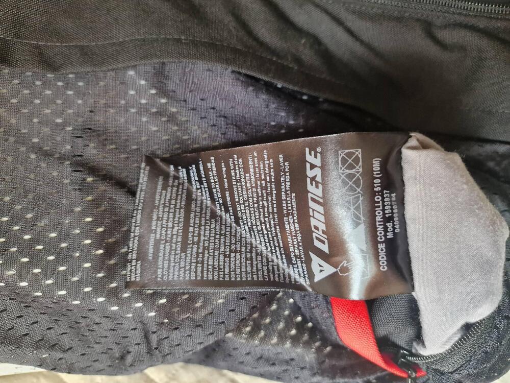 Giacca Touring Dainese taglia 50 con piumino inter (9)