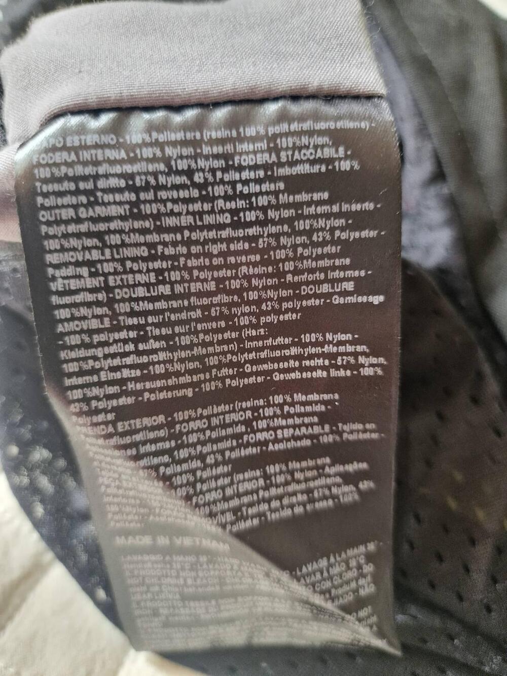 Giacca Touring Dainese taglia 50 con piumino inter (10)