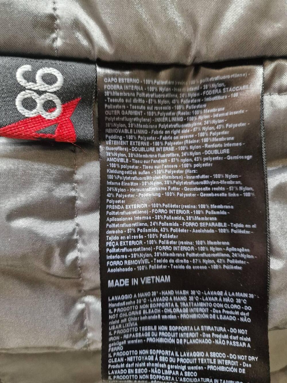 Giacca Touring Dainese taglia 50 con piumino inter (15)