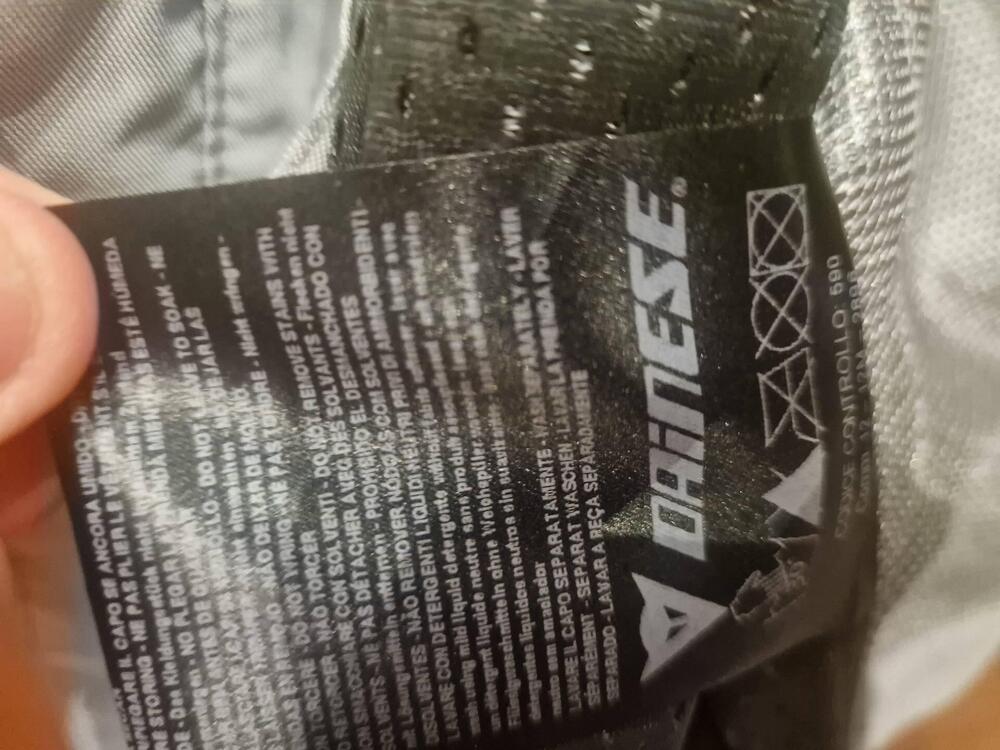 Giacca moto estiva Dainese TG.50 in rete traforata (9)