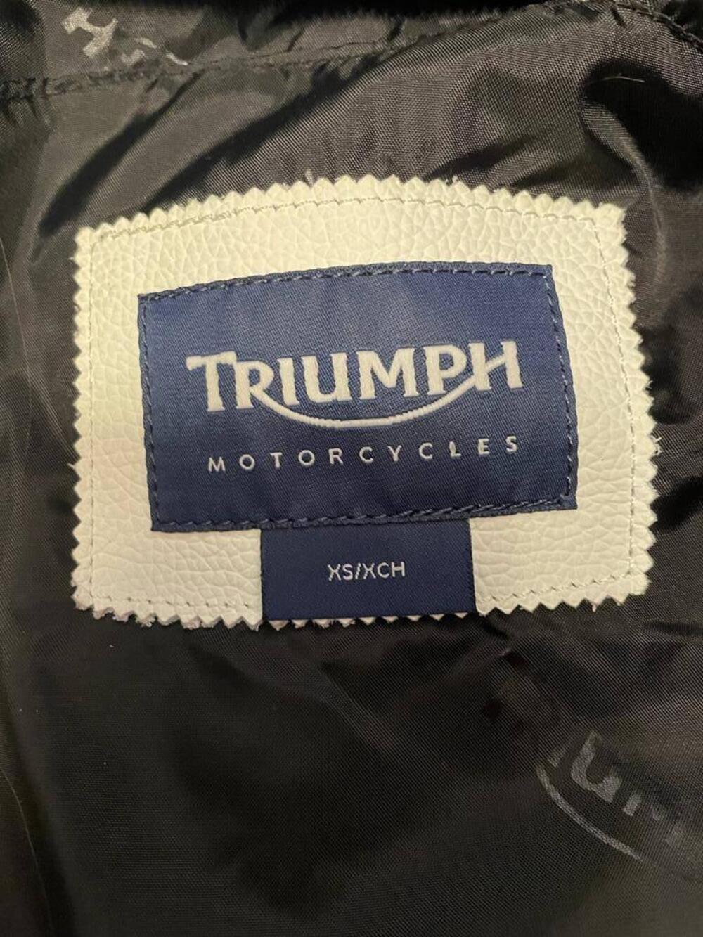 Giubbino in pelle donna originale Triumph – XS (4)