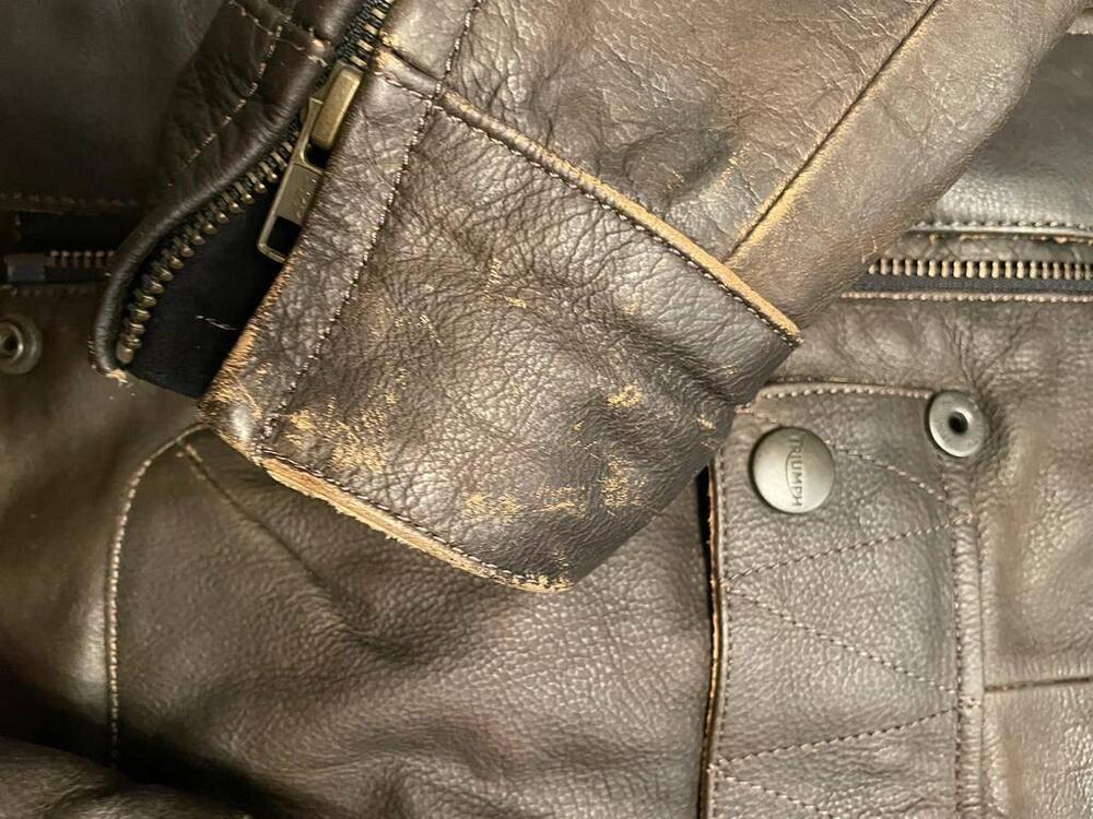 Giubbino in pelle donna originale Triumph – XS (9)