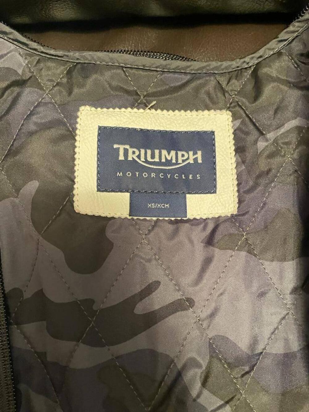 Giubbino in pelle donna originale Triumph – XS (10)