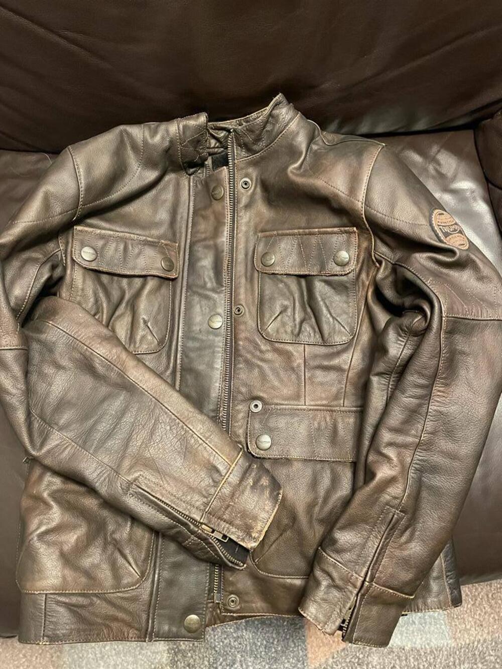 Giubbino in pelle donna originale Triumph – XS (14)