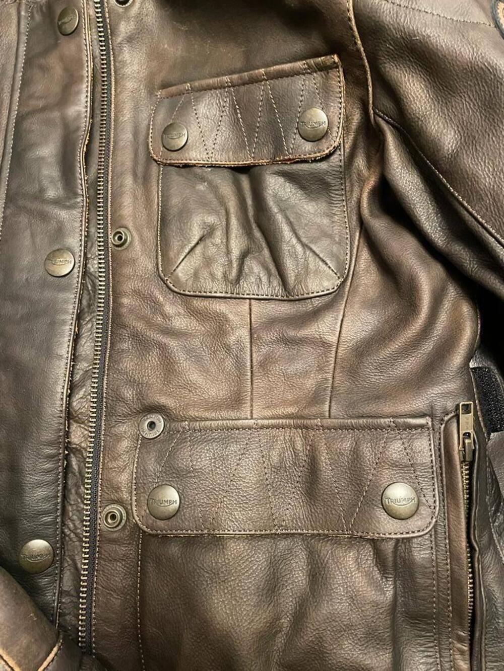 Giubbino in pelle donna originale Triumph – XS (15)