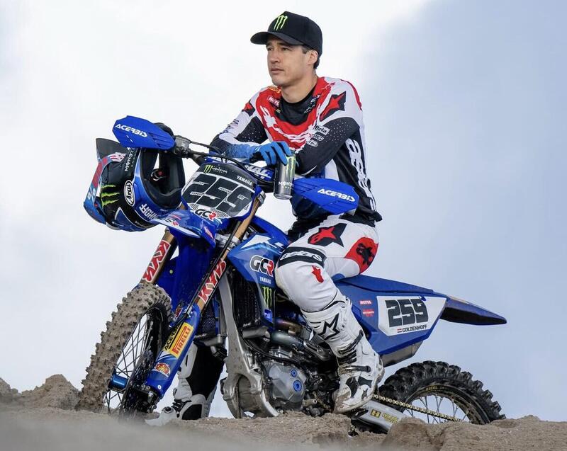 Glen Coldenhoff con i colori del suo nuovo team GCR