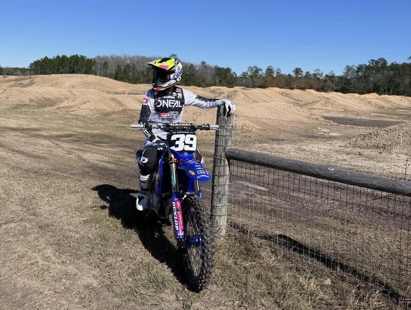 Valentin Guillod in America impegnato nel Supercross 250 East Coast