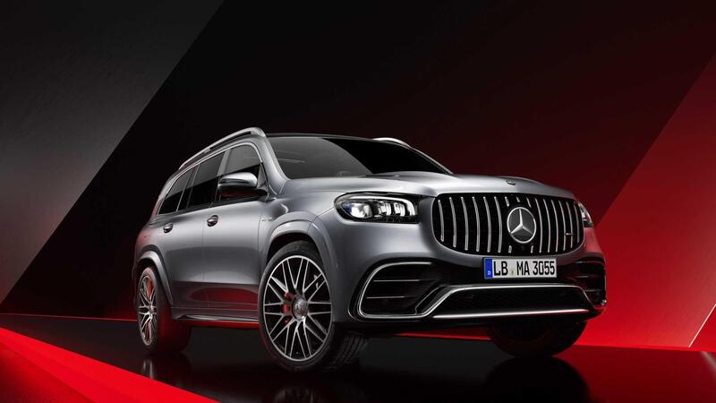 Mercedes-Benz GLS SUV AMG 63 AMG Line Premium Plus AMG Manufaktur Edition argento artico 4matic+ auto