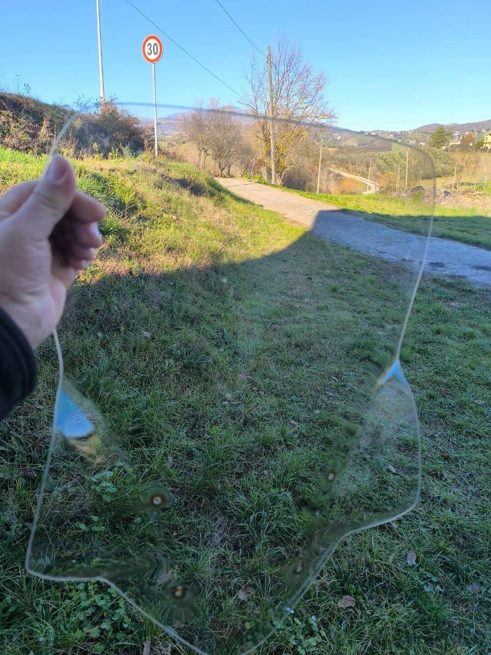 Cupolino maggiorato, originale Yamaha. (2)