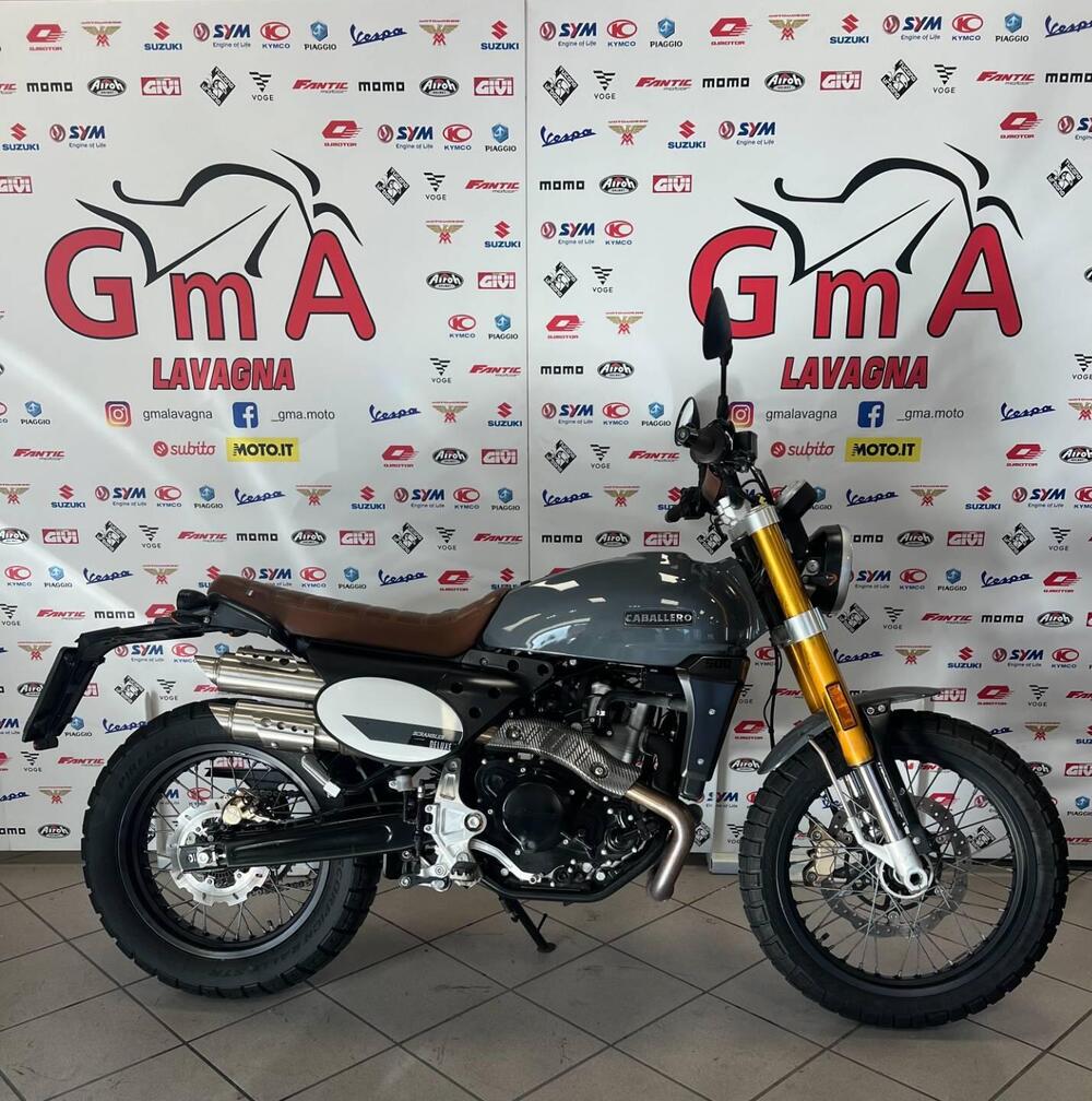Fantic Motor Caballero 500 Scrambler Deluxe (2021 - 23) (4)