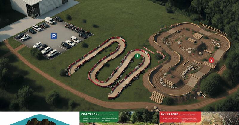 Nasce Sterralandia la cittadella educativa per piccoli motociclisti