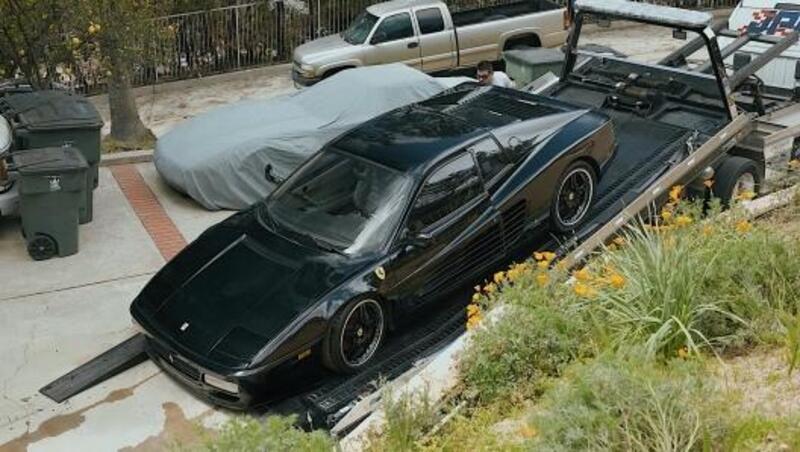 Ritrovamento della Ferrari 512 TR