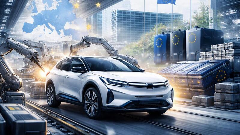 Auto elettrica s&igrave;, ma solo se &egrave; (davvero) europea: nuove regole su contenuti locali, batterie e incentivi