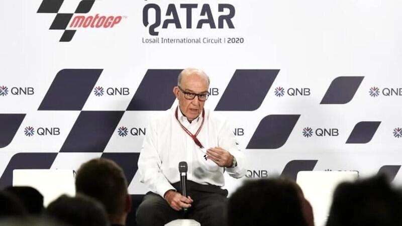MotoGP 2026. Carmelo Ezpeleta: &ldquo;GP Qatar? Molto difficile che ci andremo ad aprile&rdquo;. Possibili scenari