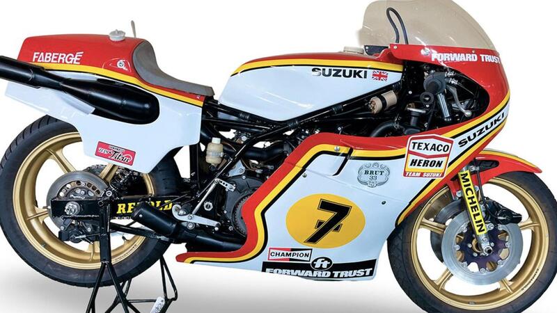 All&rsquo;asta la 500 iridata di Barry Sheene! [GALLERY]