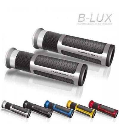 Coppia manopole Barracuda B-lux Argento