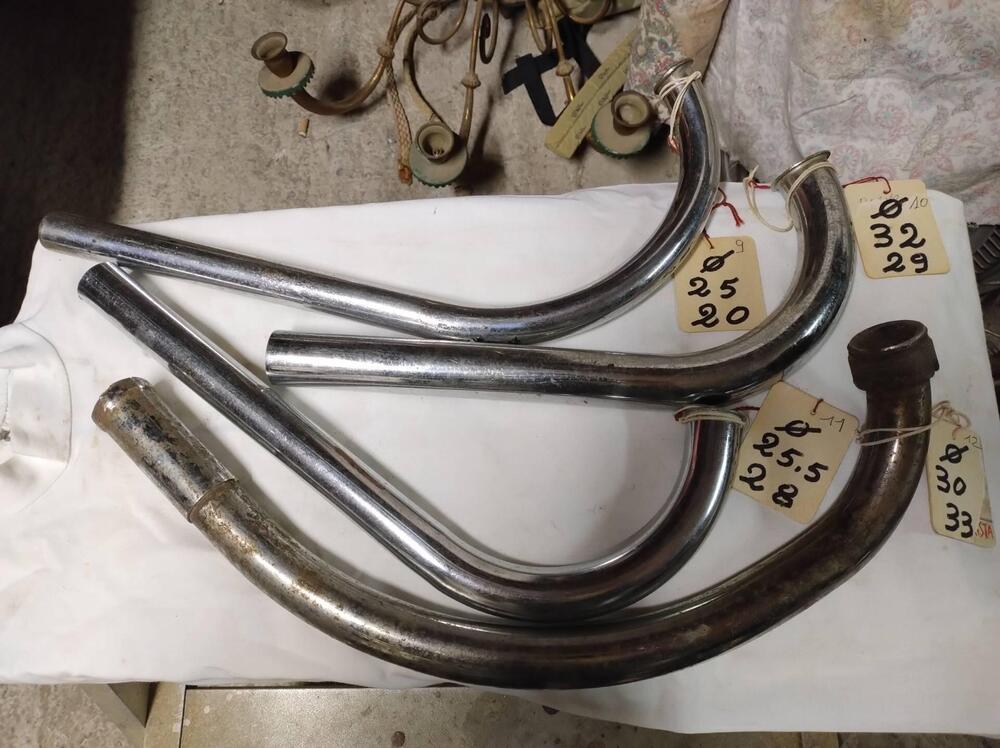 Collettori di scarico curva marmitta per moto e ci Varie moto e ciclomotori d'epoca (9)