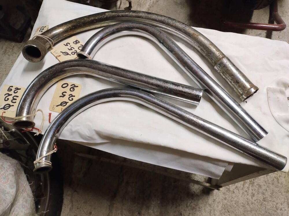 Collettori di scarico curva marmitta per moto e ci Varie moto e ciclomotori d'epoca (11)