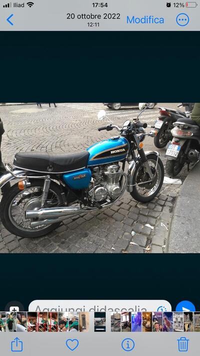 Honda CB500 four d'epoca