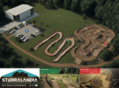 Nasce Sterralandia la cittadella educativa per piccoli motociclisti