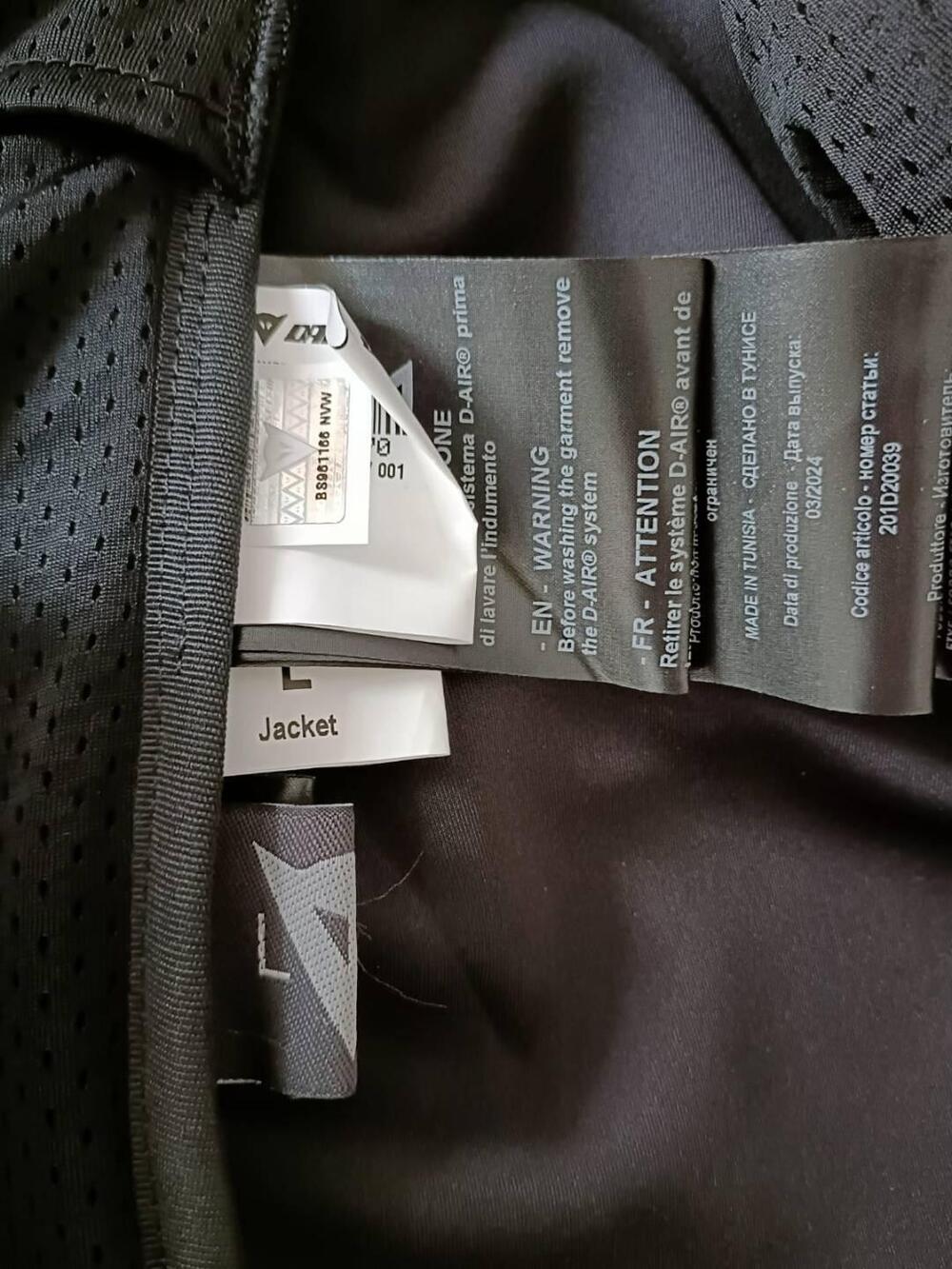 Gilet Airbag Dainese Smart Jacket Black taglia L (3)