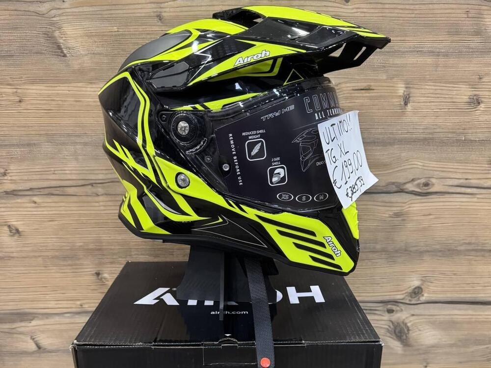 CASCO INTEGRALE AIROH COMMANDER ENDURO