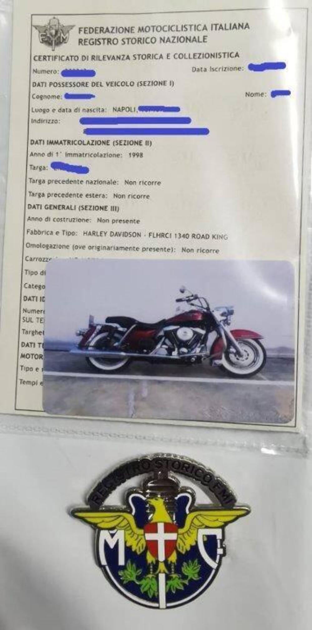 Harley-Davidson 1450 Road King (1999 - 03) - FLHR (17)