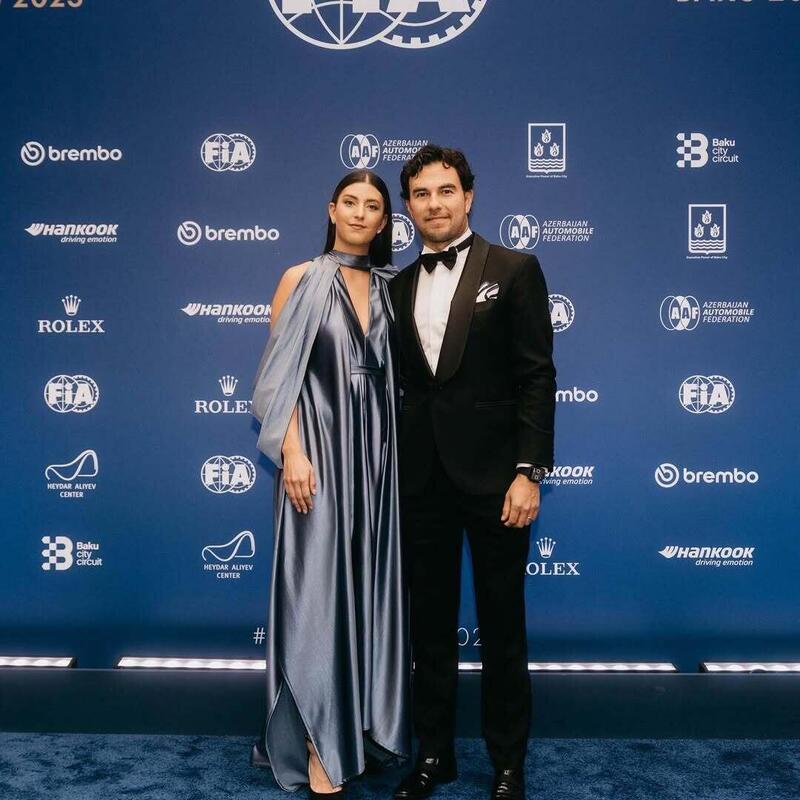 Carola Martinez moglie di Sergio Perez