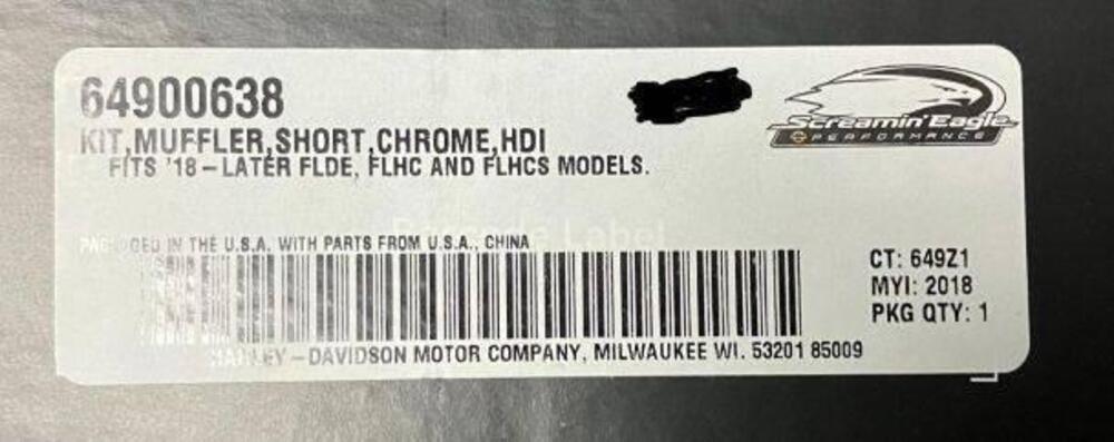 Scarichi Harley Softail M8 Screamin’ Eagle OMOLOGA Harley-Davidson (9)