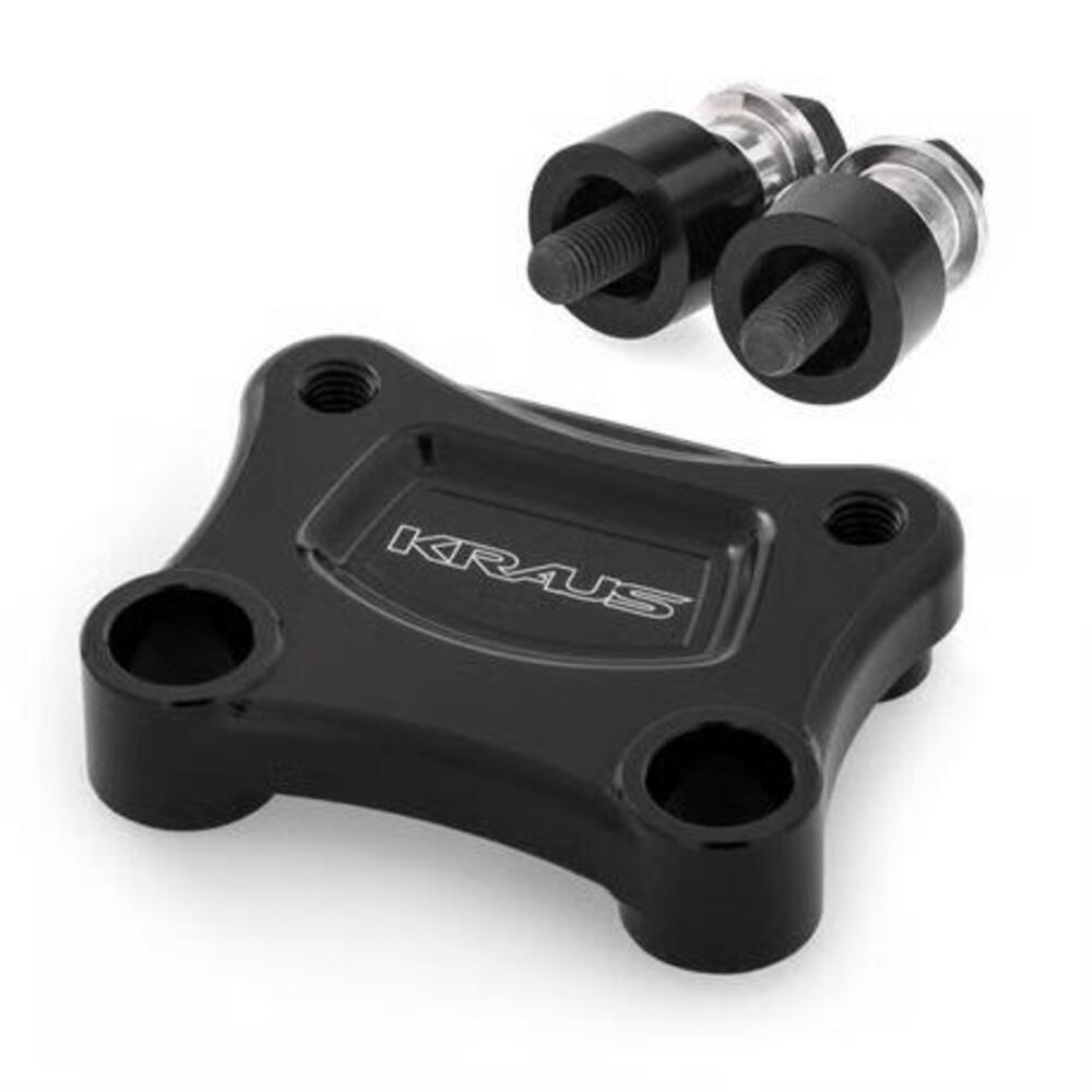 Piastra avvicinamento riser Kraus T-rex nera per S 