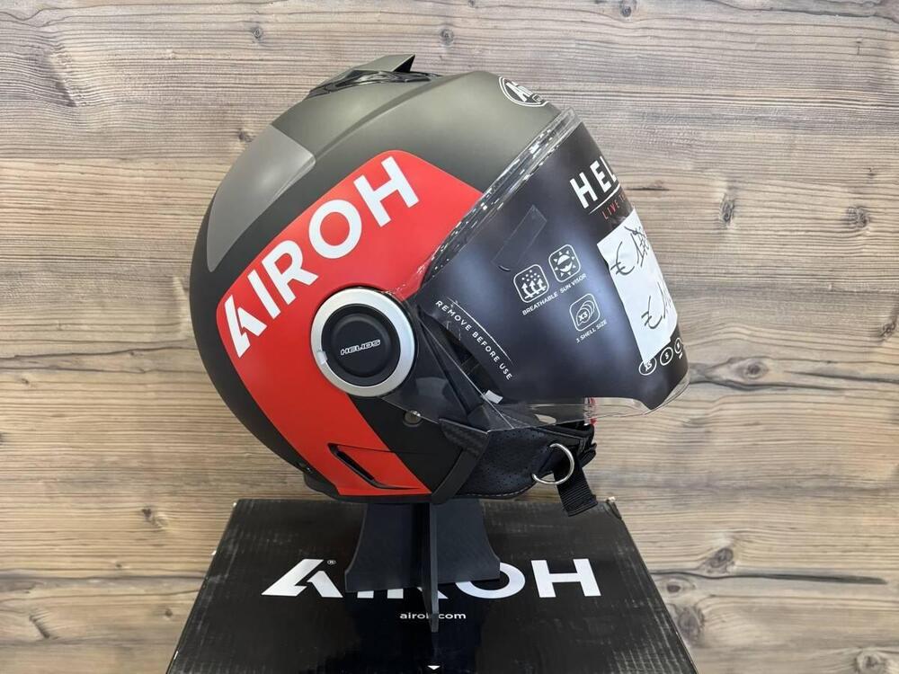 CASCO JET AIROH HELIOS