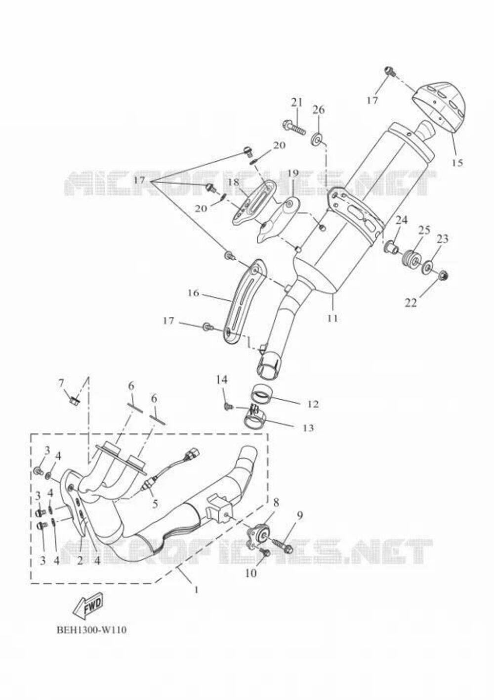 YAMAHA TENERE' 700 T7 2021SCARICO COMPLETO TERMINA (7)