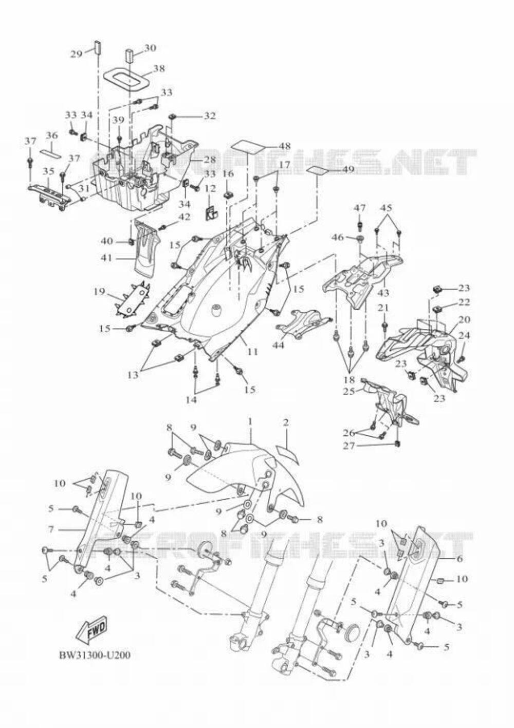 YAMAHA TENERE' 700 T7 2021SCARICO COMPLETO TERMINA (8)