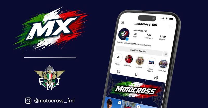 Nasce motocross_fmi: la FMI porta il motocross italiano su Instagram