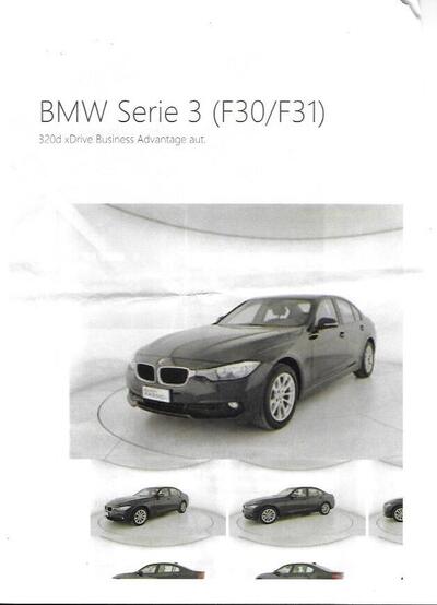 BMW Serie 3 316d Luxury del 2015 usata a Bari