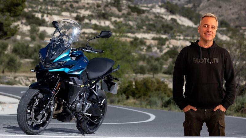 Triumph Tiger Sport 660: La piccola affila le unghie! [VIDEO]