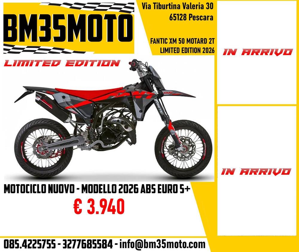 Fantic Motor XM 50 Performance (2025 - 26)