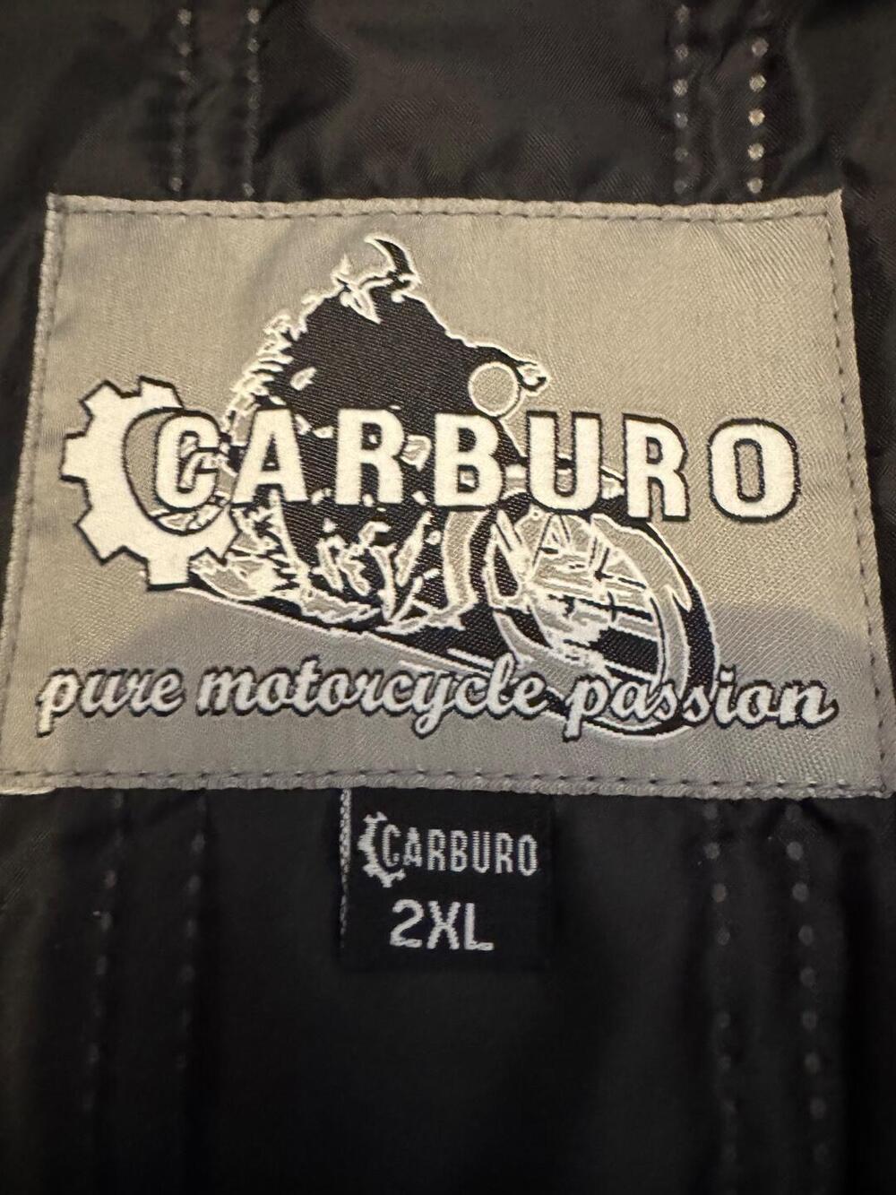 Giacca da moto in pelle carburo (4)