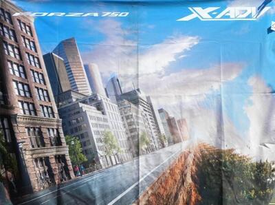 Telo pubblicitario Honda X-ADV Forza 750 (n.302)