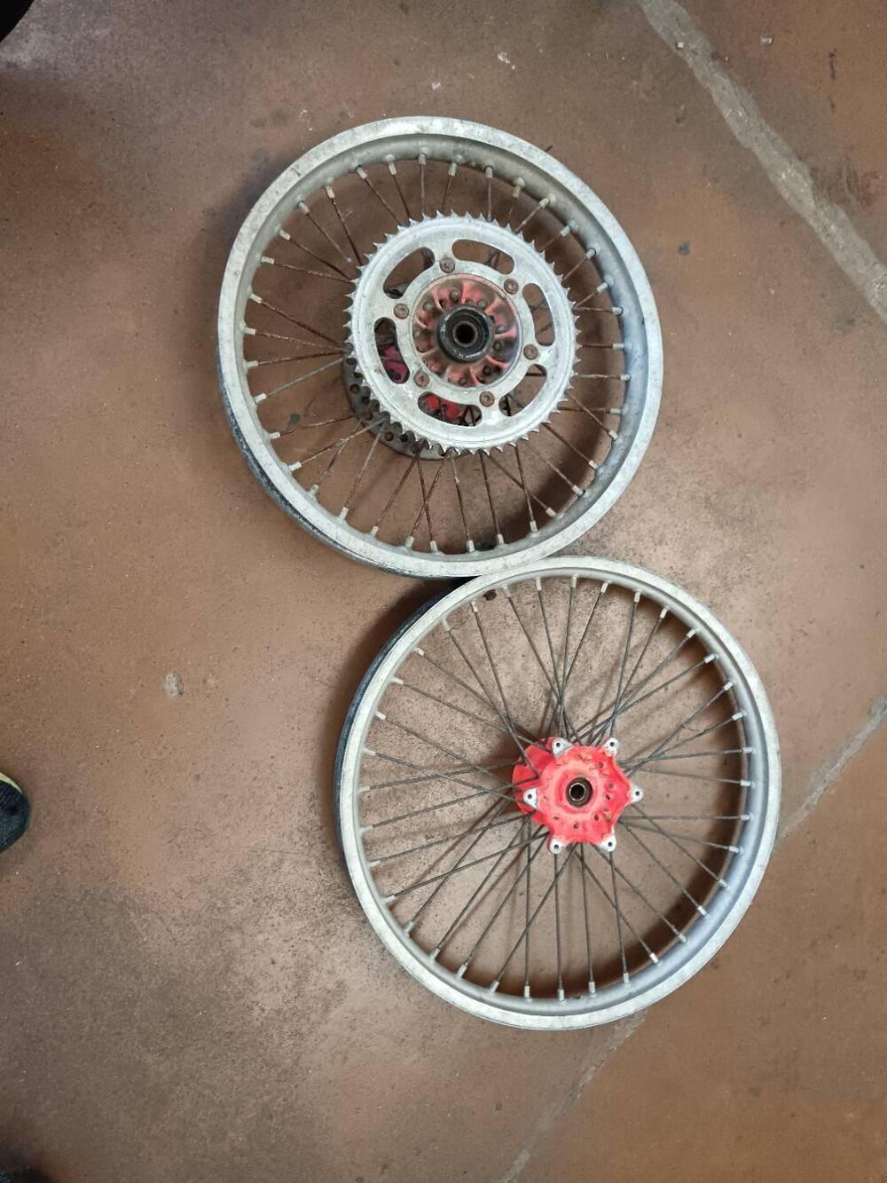 Coppia ruote RM 250 1989 Suzuki