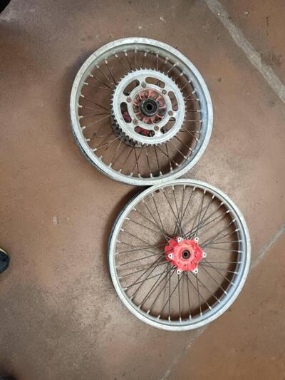 Coppia ruote RM 250 1989 Suzuki