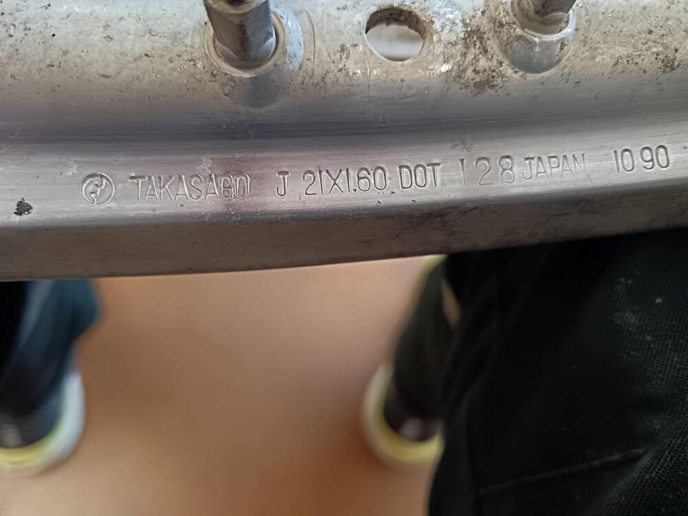 Coppia ruote RM 250 1989 Suzuki (3)