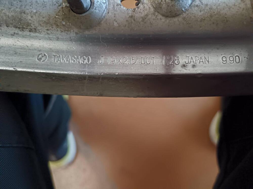 Coppia ruote RM 250 1989 Suzuki (4)