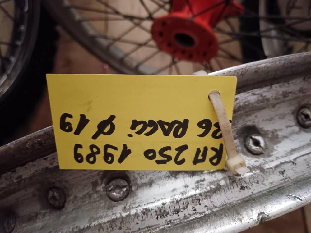 Coppia ruote RM 250 1989 Suzuki (7)