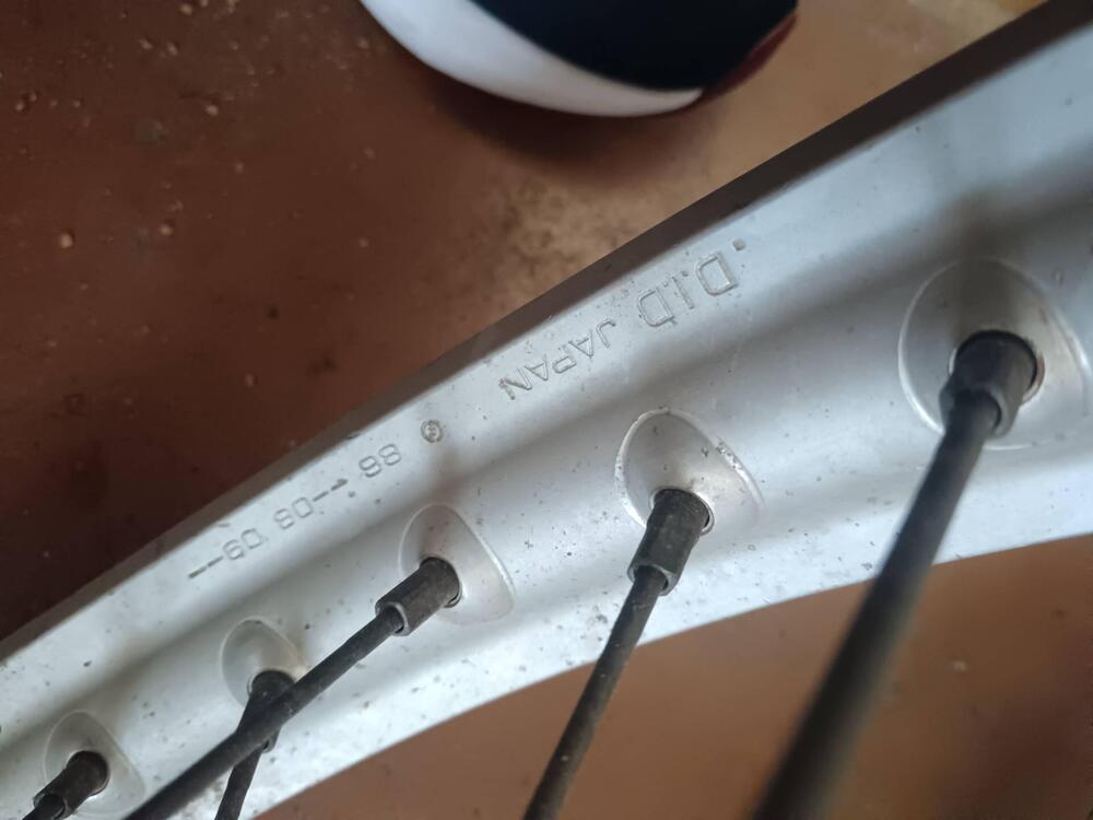 Coppia ruote CR 125 1986 Did