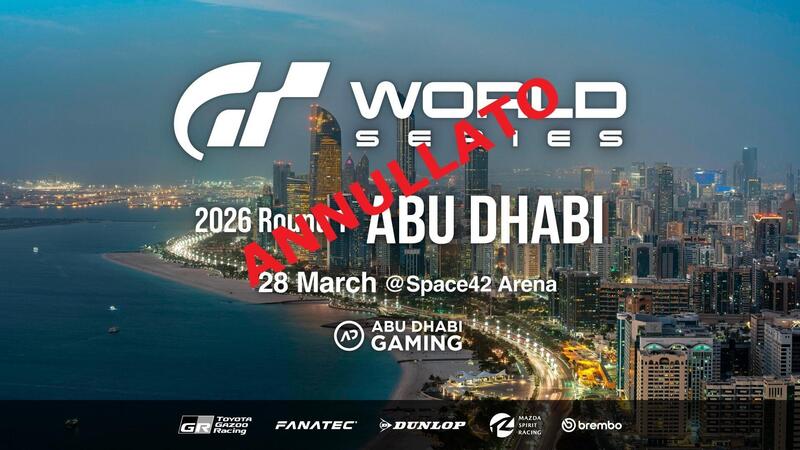 Gran Turismo World Series - Annullato Abu Dhabi 