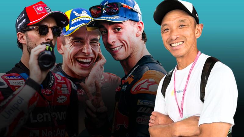 MotoGP 2026. ESCLUSIVO - Nobuatsu Aoki: "M&aacute;rquez &egrave; il migliore come guida, Pedro Acosta il migliore in frenata. Mi dispiace per Pecco Bagnaia, tutto &egrave; cambiato quando &egrave; arrivato Marc"